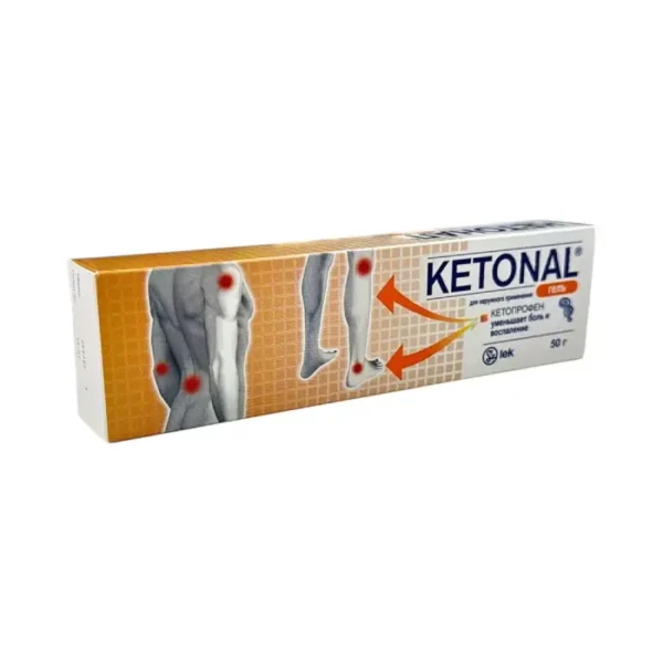 Ketonal 2,5 % 50 q gel Sandoz