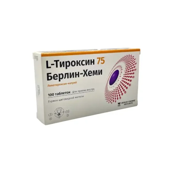 L-tiroksin 75 mkq N100 tablet