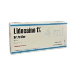 Lidokain 1 % 4 ml N10 inyeksiya Dr.Prüfer