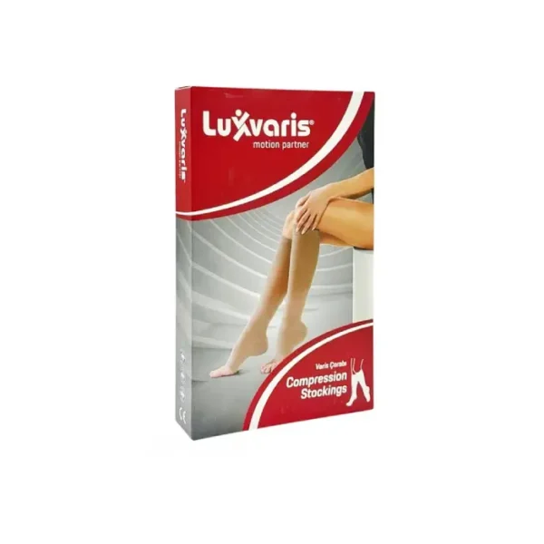 Luxvaris 2-ci sinif dizaltı corab N2 (burnu açıq,dəri rəngi) 808