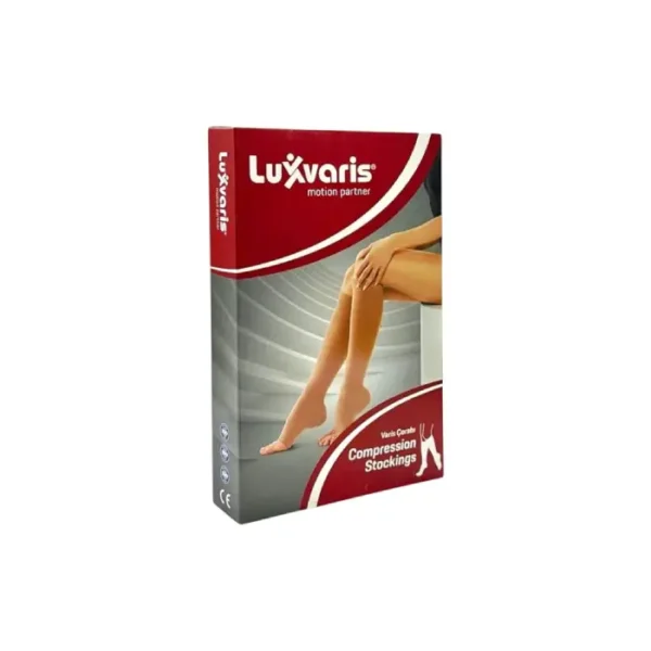 Luxvaris 2-ci sinif dizaltı corab N6 (burnu açıq,dəri rəngi) 808