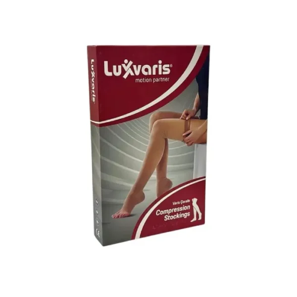 Luxvaris 2-ci sinif dizüstü corab N3 (burnu açıq,dəri rəngi) 810