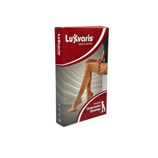 Luxvaris 2-ci sinif dizüstü corab N7 (burnu açıq,dəri rəngi) 810