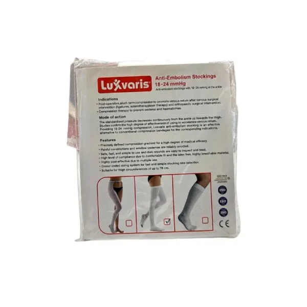 Luxvaris anti-embolik dizüstü corab XL 819-5