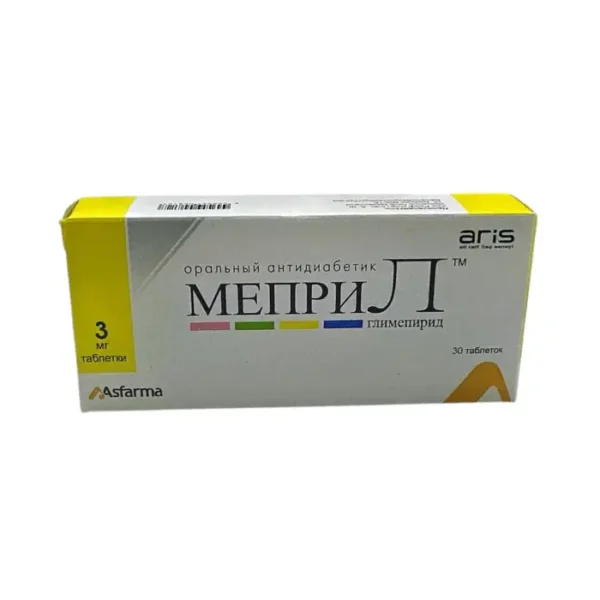 Mepril 3 mq N30 tablet
