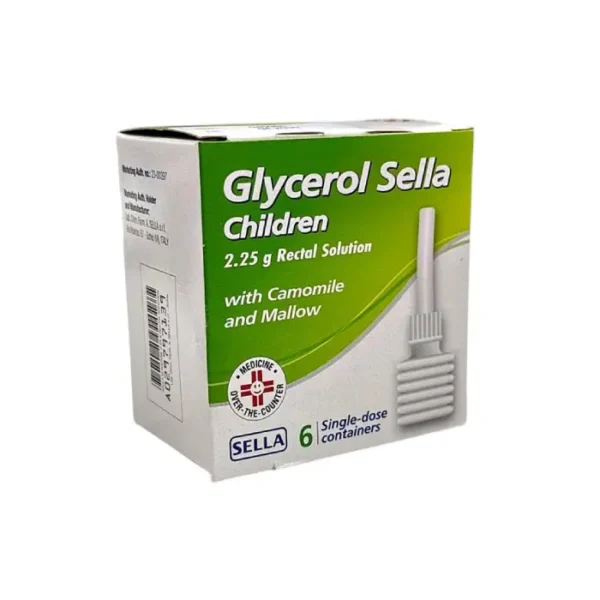 Mikroklizma glycerol 2,25 q N6 Sella