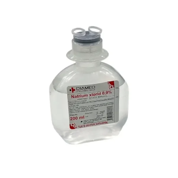 Natrium xlorid 0,9 % 200 ml infuziya Diamed