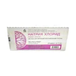 Natrium xlorid 0,9 % 5 ml N10 inyeksiya Borisov