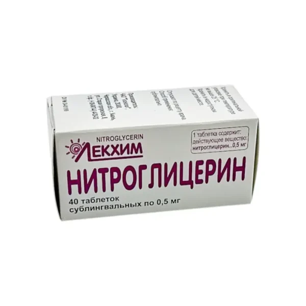 Nitroqliserin 0,5 mq N40 tablet