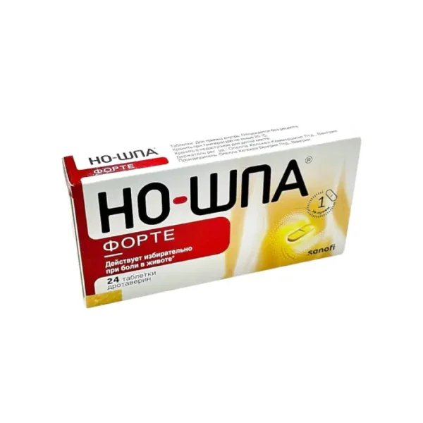 No-şpa forte 80 mq N24 tablet