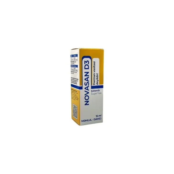 Novasan D3 50000 IU 15 ml damcı
