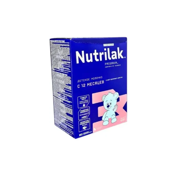Nutrilak Premium-3 uşaq qidası 12-18ay 600 q