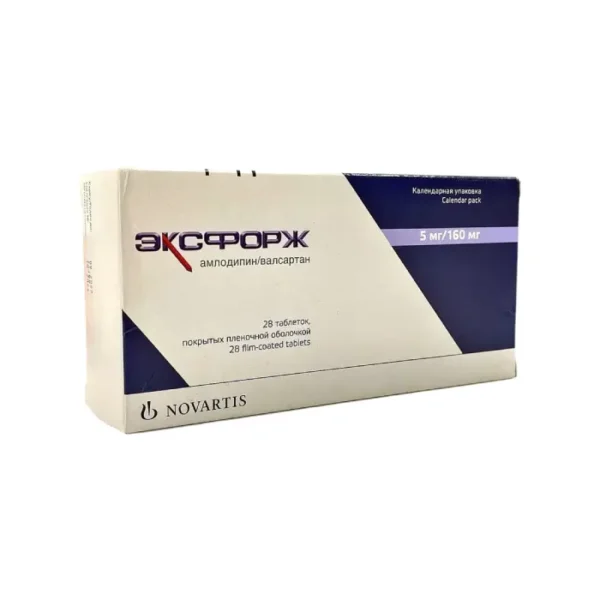 Eksforj 5 mq / 160 mq N28 tablet