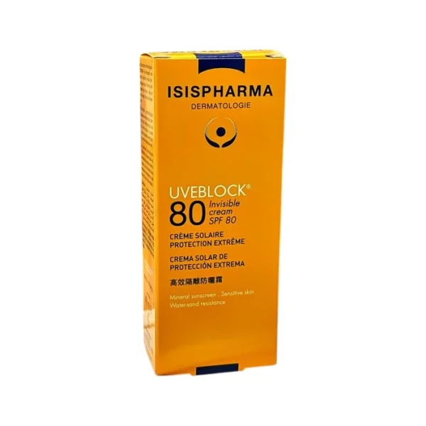 Uveblock SPF 80 invisible 40 ml krem IsısPharma