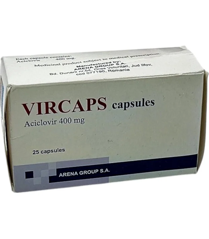VIRKAPS 400 MG N25 KAP VIRKAPS 400 MG N25 KAP