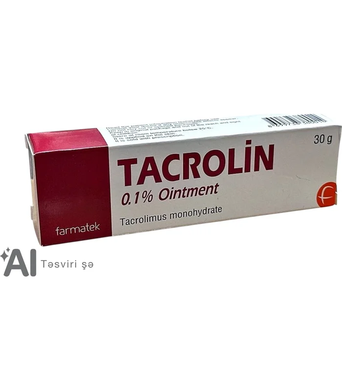 Tacrolin 0,1 % 30 q məlhəm