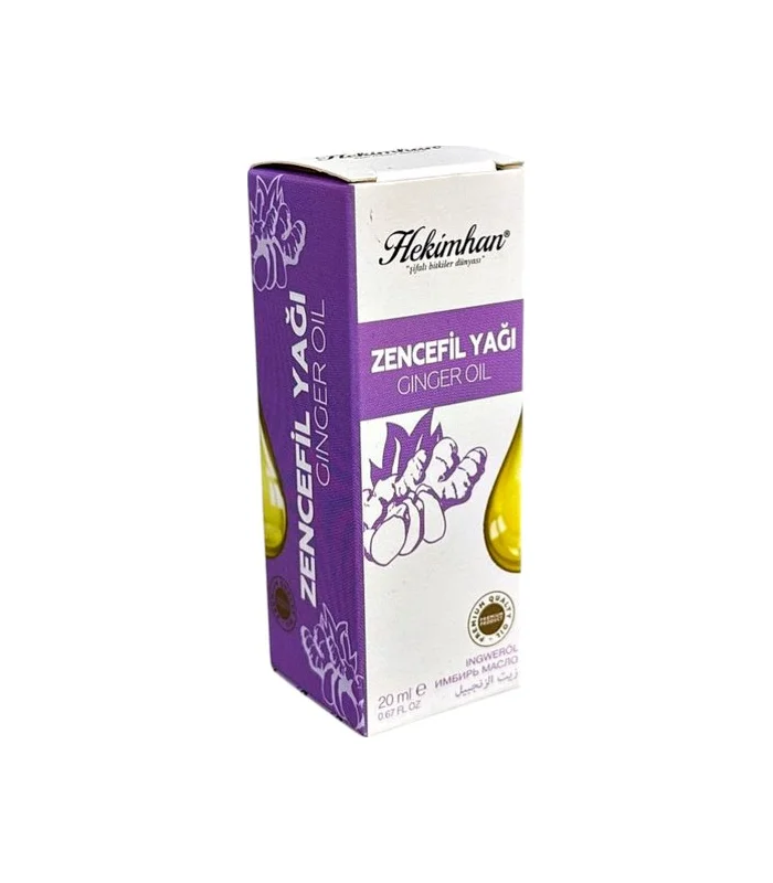 Zəncəfil yağı 20 ml Hekimhan