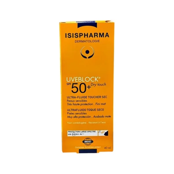 Uveblock SPF 50+ dry touch 40 ml krem IsısPharma