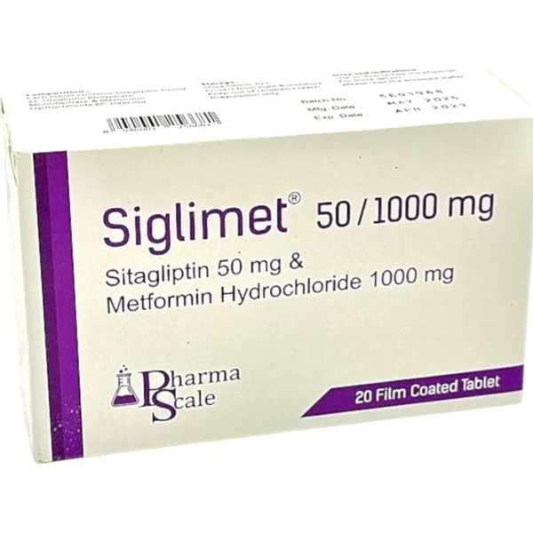 Siglimet 50 mq / 1000 mq N20 tablet