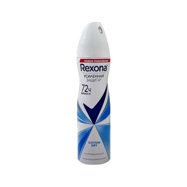 Rexona antiperspirant (cotton dry) qadınlar üçün 150 ml sprey