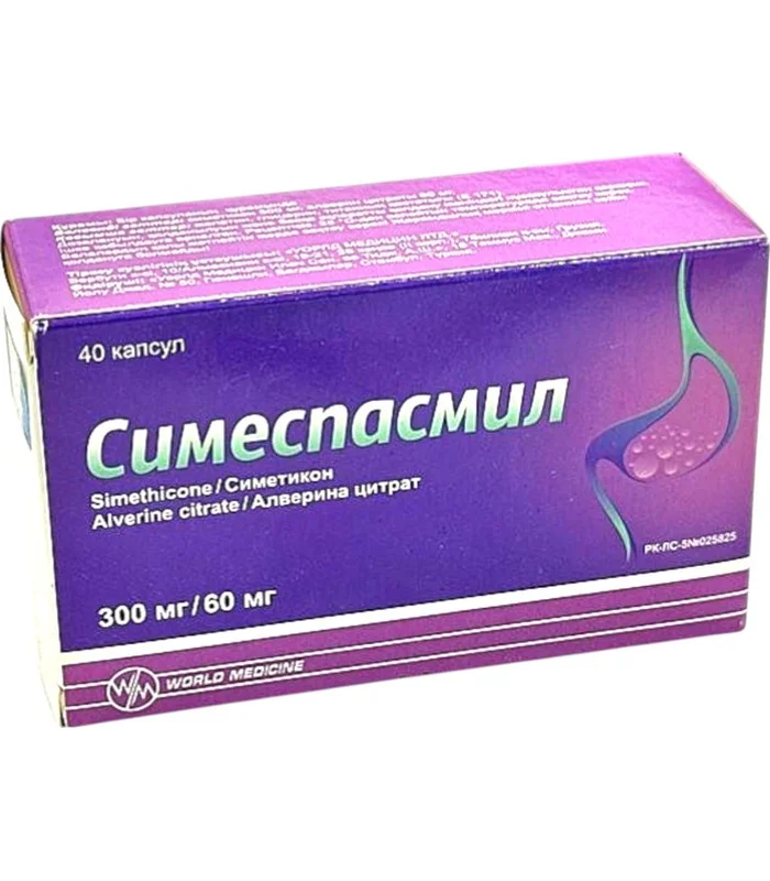 Simespasmil 300 mq / 60 mq N40 kapsul Simespasmil 300 mq / 60 mq N40 kapsul