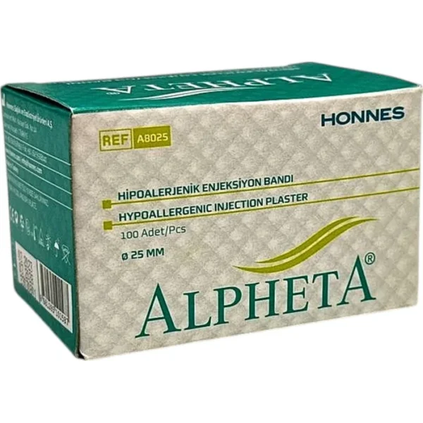 Inyeksiya üçün 25 mm N100 plastr Alpheta
