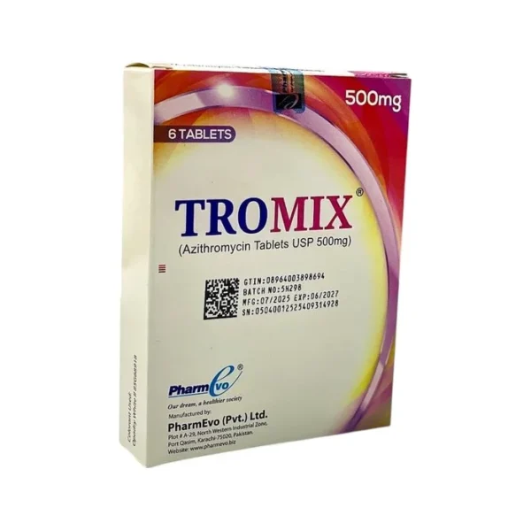 TROMIX 500MG N6 TAB