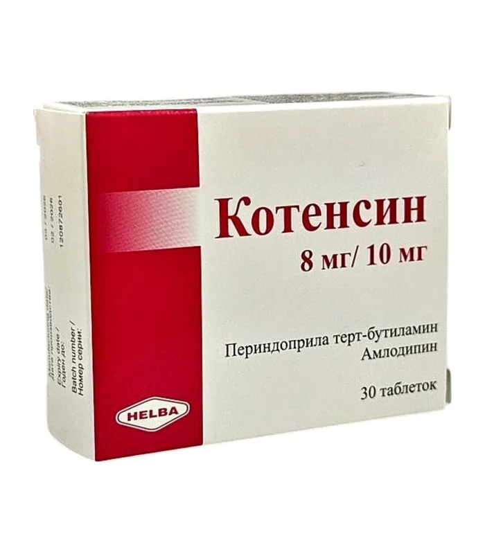 Kotensin 8 mq / 10 mq N30 tablet Kotensin 8 mq / 10 mq N30 tablet