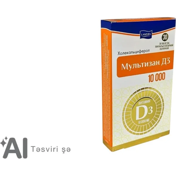 MULTIZAN D3 10000 IU N30 TAB