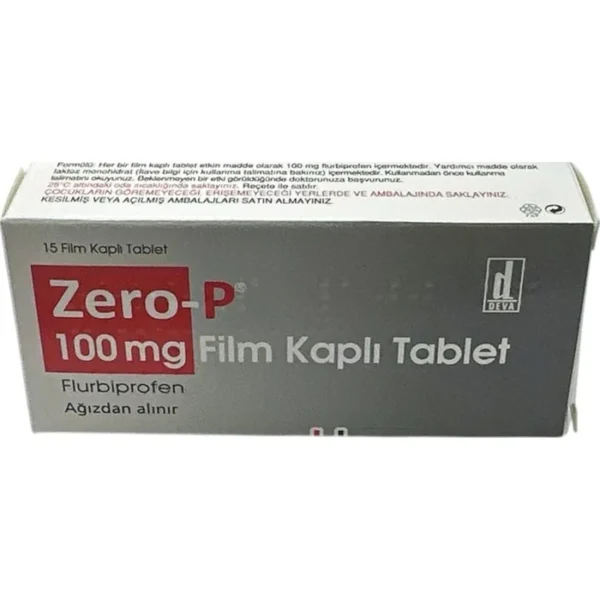 ZERO P 100 MG N15 TAB