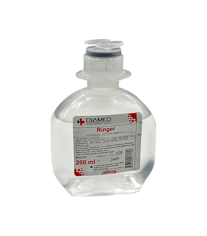 Ringer 200 ml infuziya Diamed