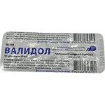 VALIDOL  0,06 GR N10 TAB