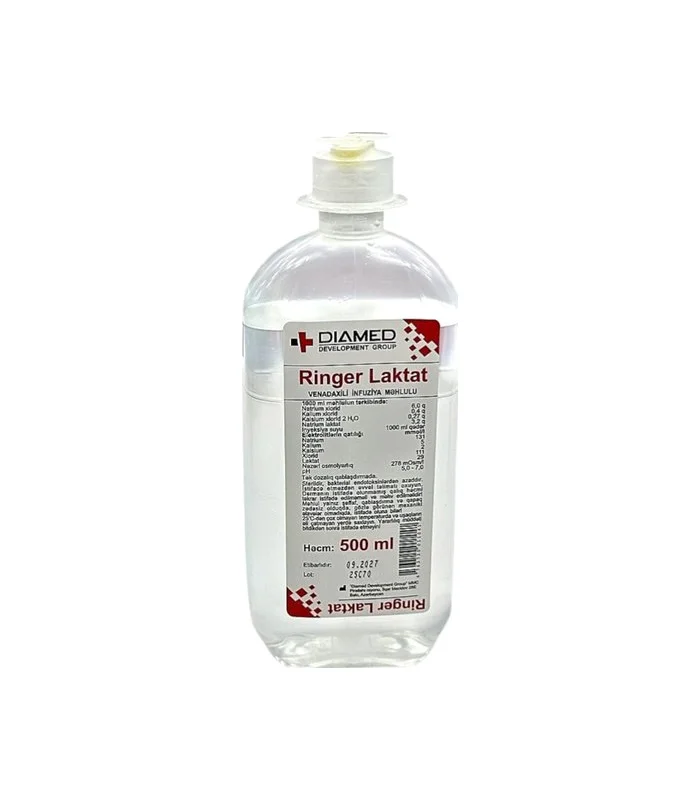Ringer Lactat 500 ml infuziya Diamed
