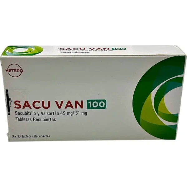 Sacu van 100 mq N30 tablet