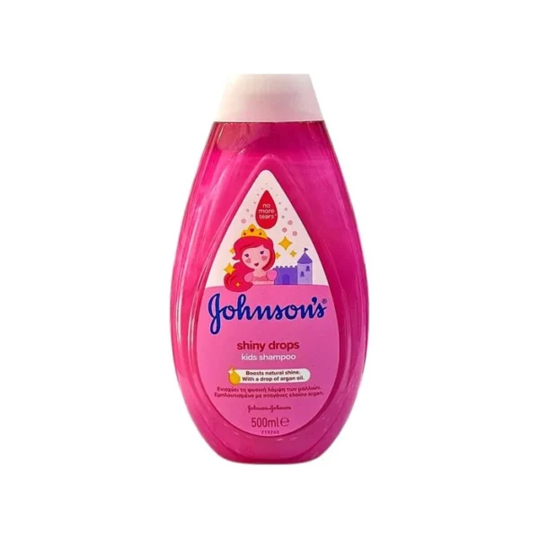 Johnsons baby təbii parlaqlıq üçün 500 ml şampun