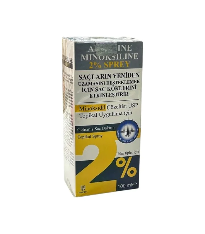 Minoksidil 2 % 100 ml sprey