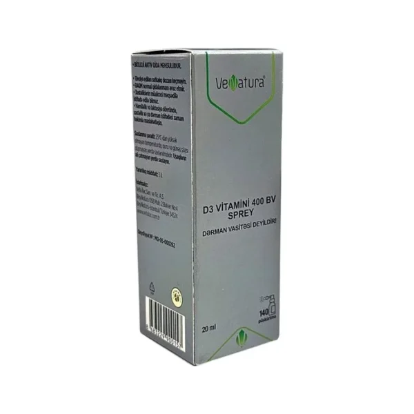 VENATURA VIT D3 400IU 20 ML SPREY