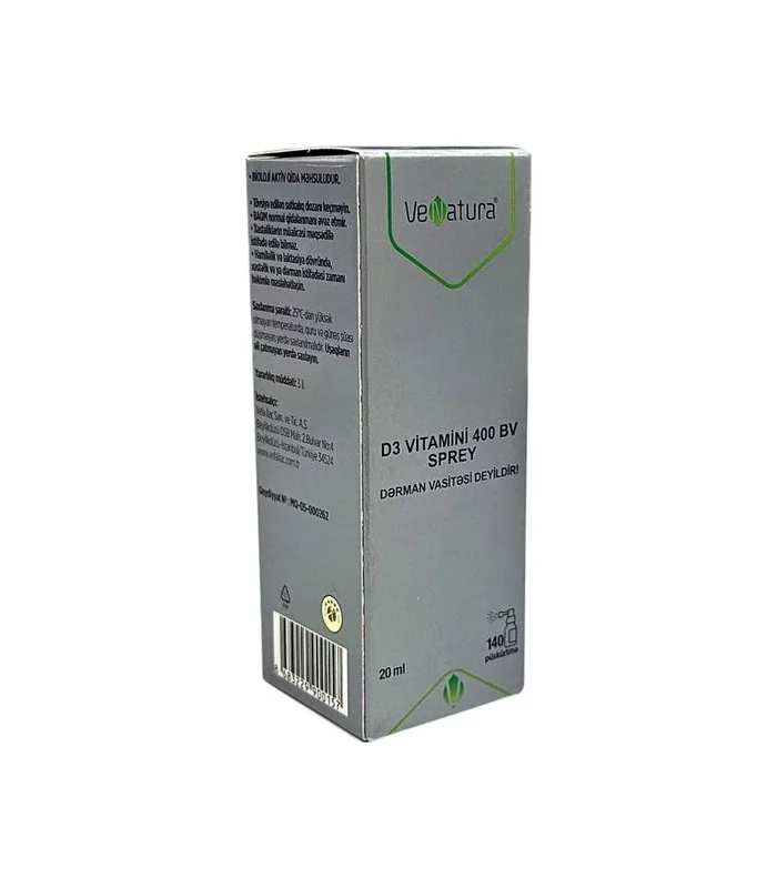 VENATURA VIT D3 400IU 20 ML SPREY