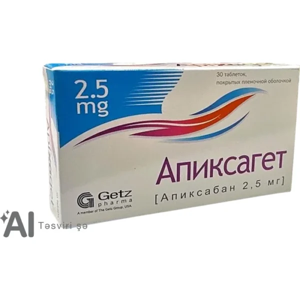 Apiksaget 2,5 mq N30 tablet