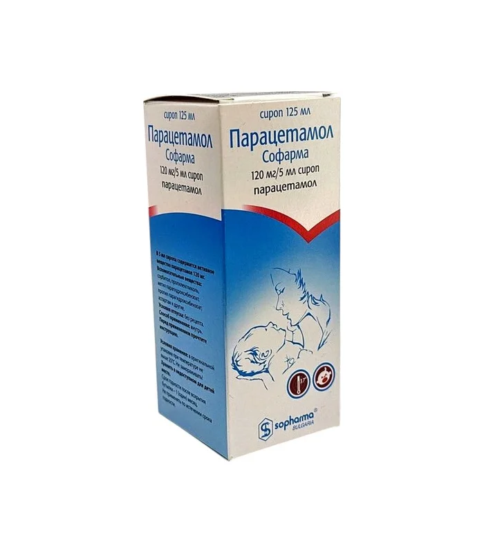 Parasetamol 120 mq 125 ml sirop