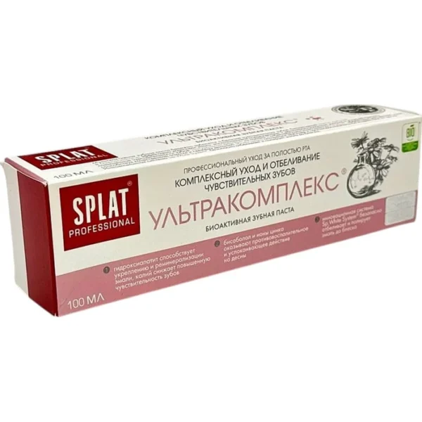 Splat ultrakompleks 100 ml diş məcunu