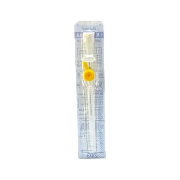 Vazofiks (vena kateteri) sarı 24 G La-med