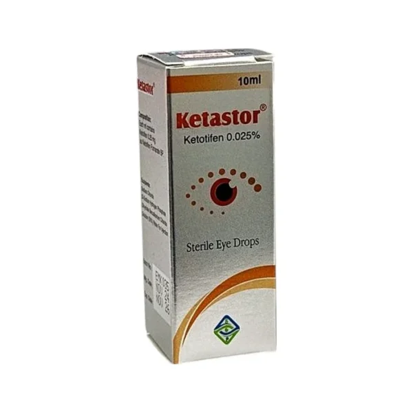Ketastor 0,025 % 10 ml damcı