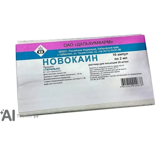 Novokain 2 % 2 ml N10 inyeksiya