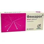 Fenkarol 25 mq N20 tablet