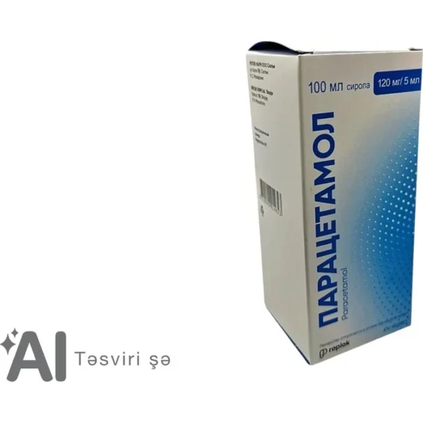 Paracetamol 120 mq 100 ml sirop