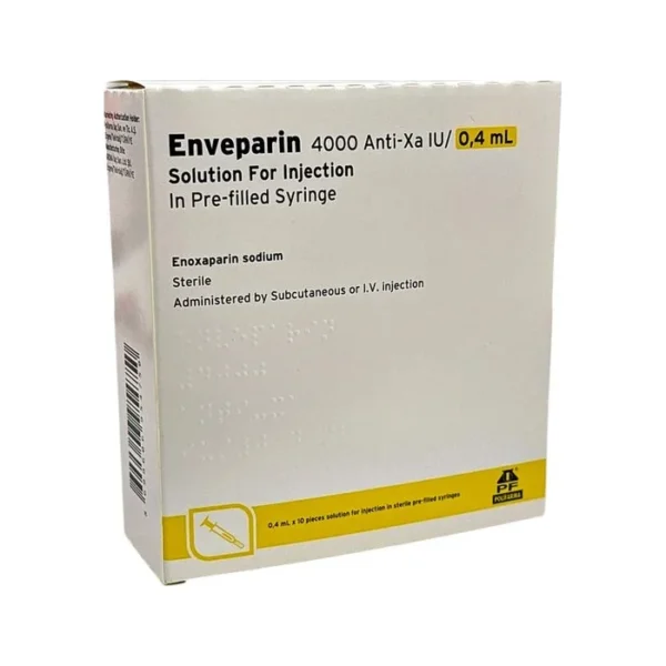 Enveparin 4000 IU 0,4 ml N10 hazır şpris