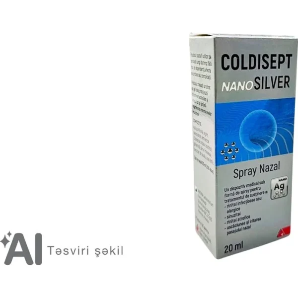Coldisept nano silver 20 ml sprey