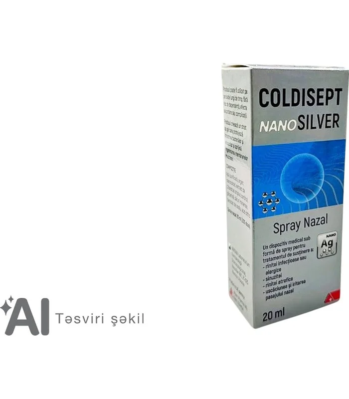 Coldisept nano silver 20 ml sprey