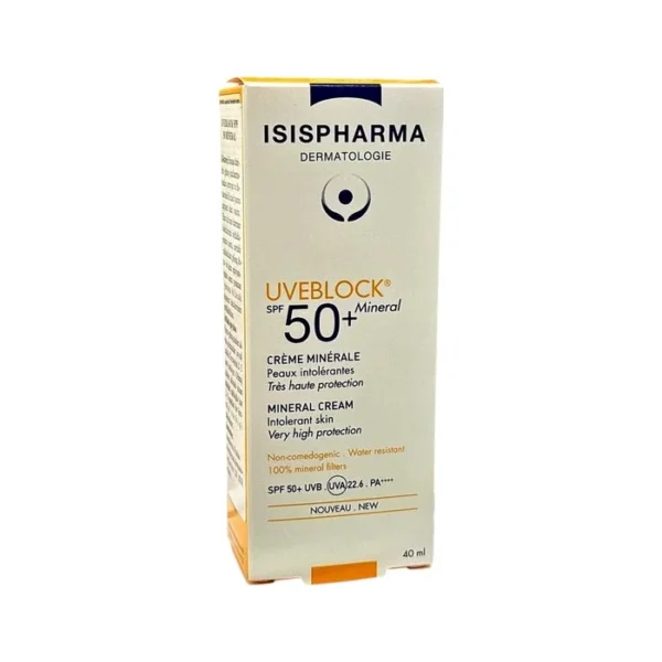 Uveblock SPF 50+ mineral 40 ml krem IsısPharma